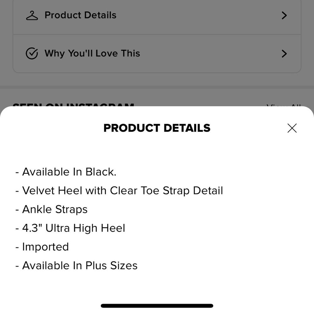 NWT Fashion Nova Black Velvet Lace Up Open Toe Heels Size 7 - Picture 5 of 10
